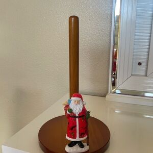 Santa Claus Paper Towel Holder